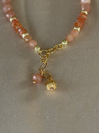 Moonstone & Sunstone Gold Filled Bracelet
