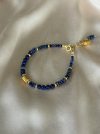 Bransoletka z lapis lazuli i sodalitu z zapięciem Gold Filled