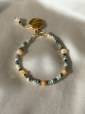 Hauyne & Citrine Bracelet | Natural Gemstone Bracelet | Gold Filled | Handmade Jewelry | Stone Orchard