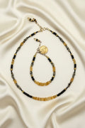 Premium Natural Gemstone Necklace & Bracelet Set