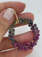 Ruby in Fuchsite Bracelet | Rose Quartz Bracelet | Natural Gemstone Bracelet | Gold Filled Clasp | Handmade Jewelry | Stone Orchard