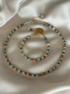 Hauyne & Citrine Bracelet | Natural Gemstone Bracelet | Gold Filled | Handmade Jewelry | Stone Orchard