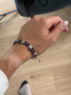 Sapphire & Labradorite Bracelet | Handmade Natural Gemstone Bracelet | Gold Filled Clasp | Minimalist Blue Gemstone Jewelry | Gift for Her